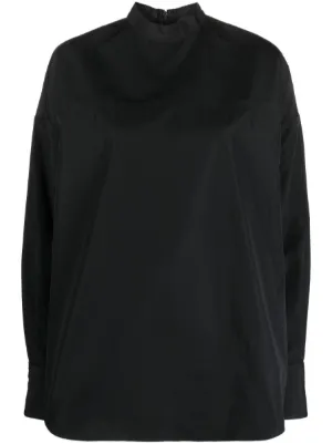 oversized black long sleeve t shirt