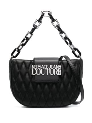 Versace Jeans Couture Quilted faux-leather Crossbody Bag - Farfetch