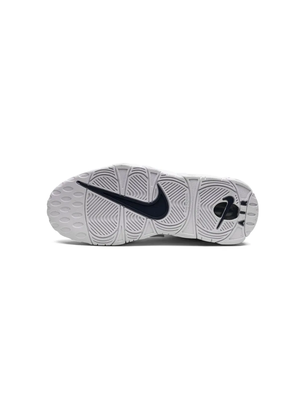 Nike Air More Uptempo Sneakers In White