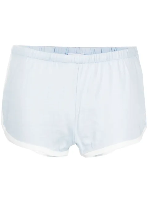 Courrèges shorts con pretina elástica