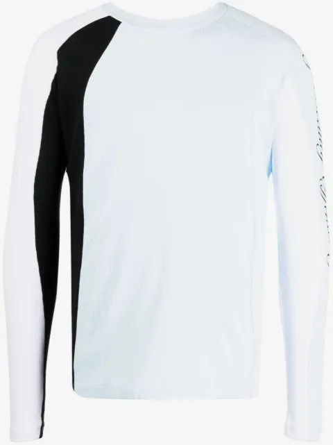 GmbH logo-print long-sleeve T-shirt 