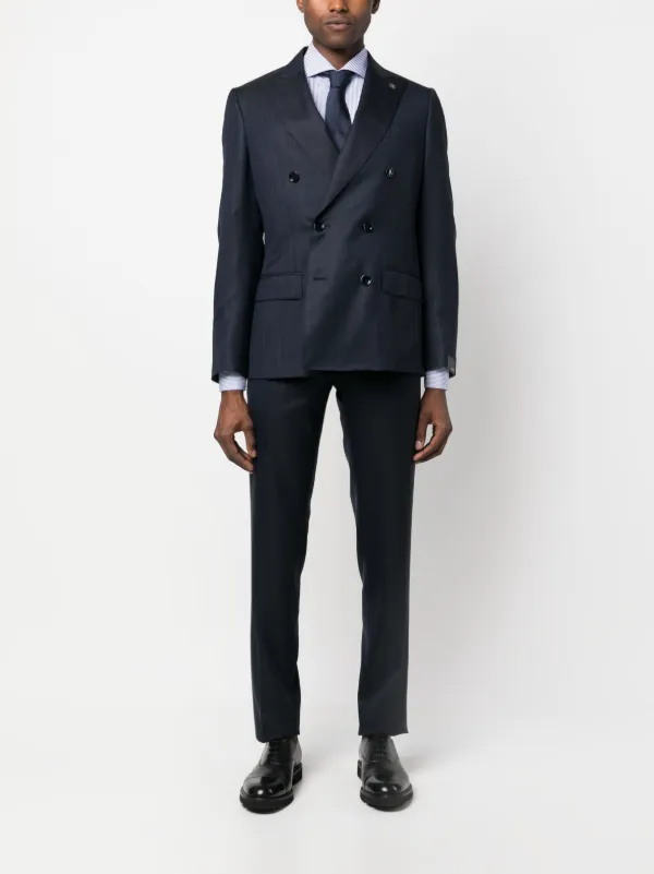 Finamore 1925 Napoli ストライプ シャツ | ブルー | FARFETCH JP
