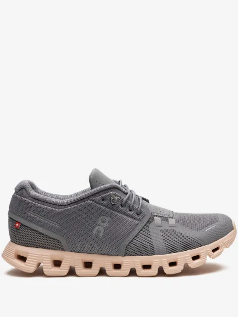 On Cloud 5 "Zinc/Shell" sneakers
