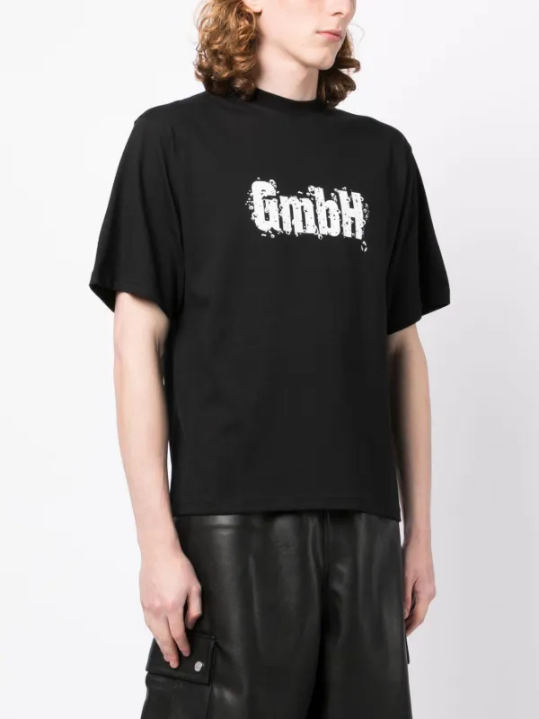 GmbH ロゴ Tシャツ | ブラック | FARFETCH JP
