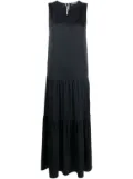 Lorena Antoniazzi V-neck flared dress - Blue
