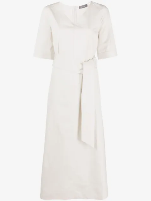 Lorena Antoniazzi belted midi dress