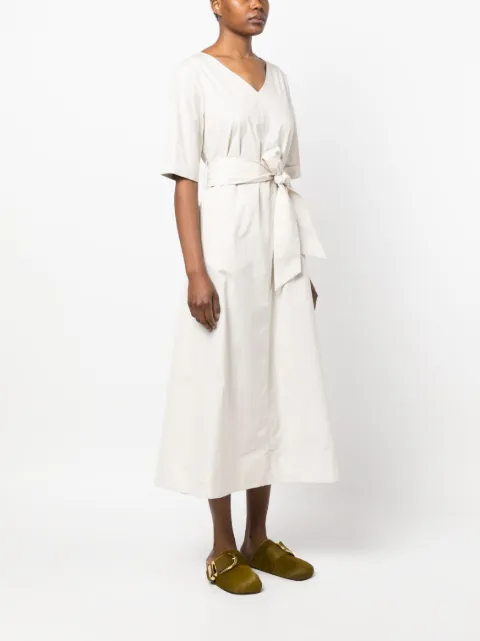 Lorena Antoniazzi belted midi dress E2359AB28B3434 - 2