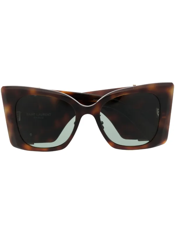 Saint Laurent Eyewear キャットアイ サングラス | ブラウン