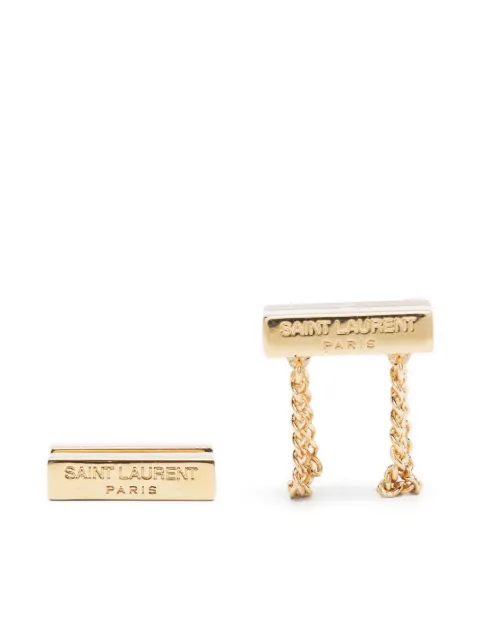 Saint Laurent Ohrringe mit Logo