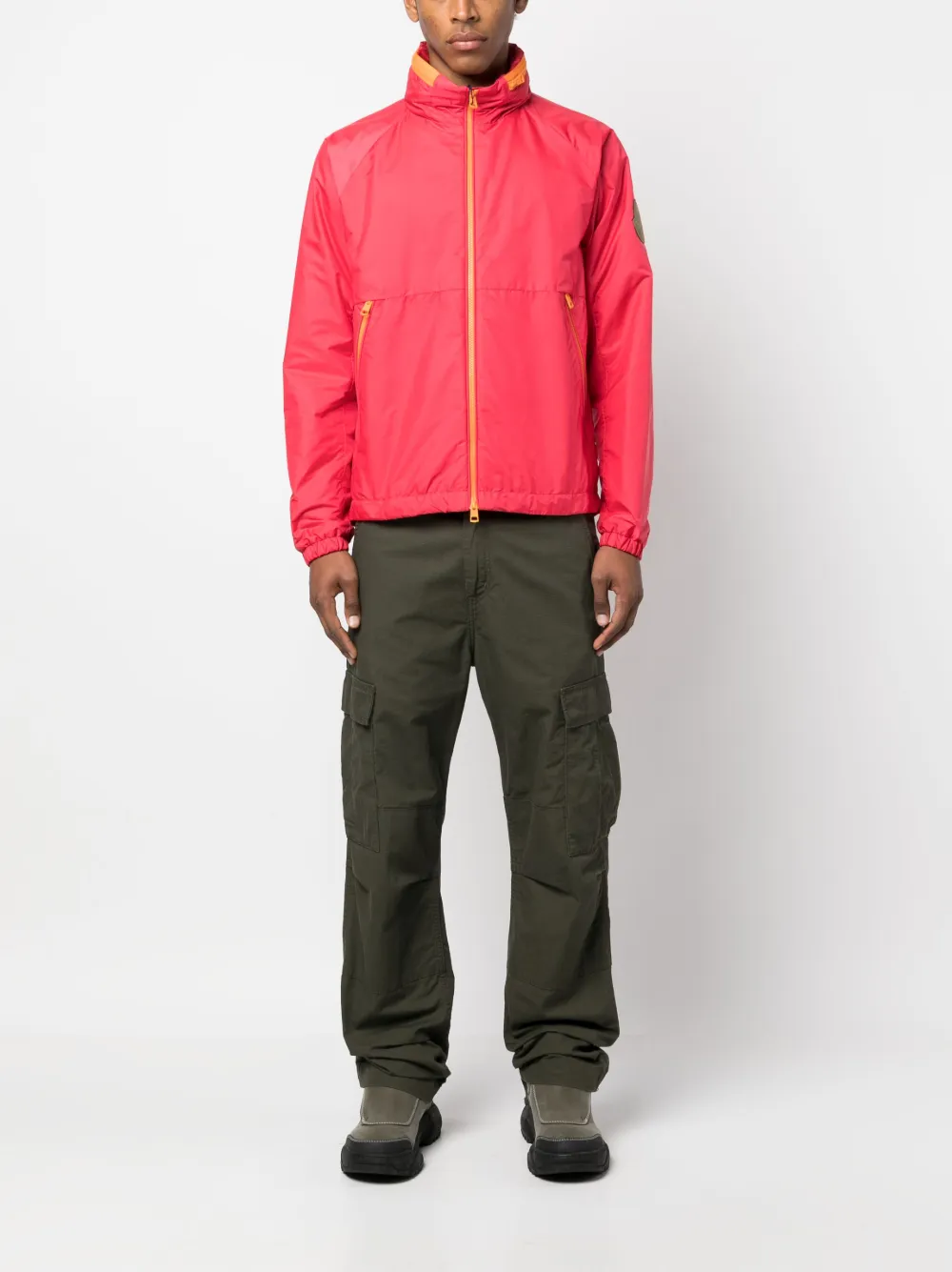 Moncler Jack met capuchon - Rood
