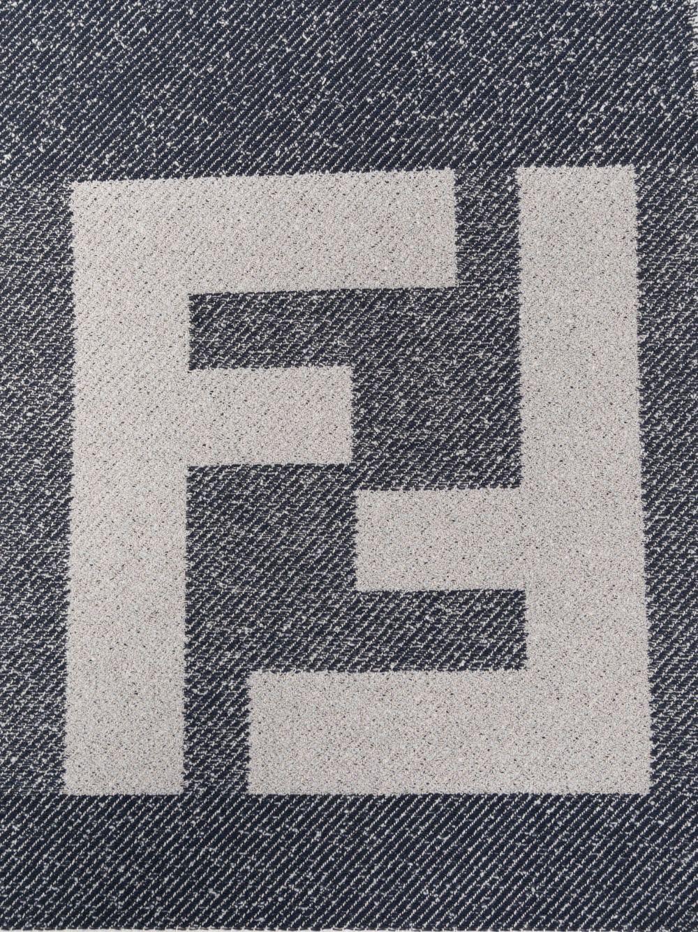 FENDI Strandlaken met FF patroon - Blauw