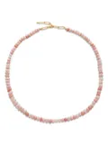 Monica Vinader Love beaded opal necklace - Pink