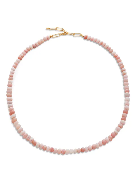 Monica Vinader Love beaded opal necklace