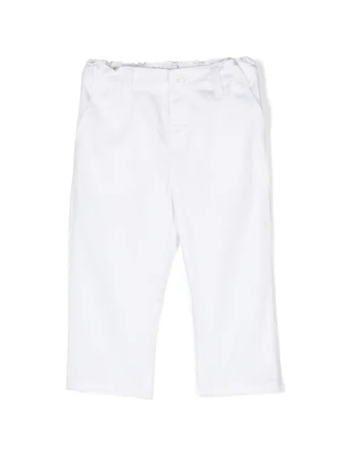 Emporio Armani Kids pantalones con placa del logo 