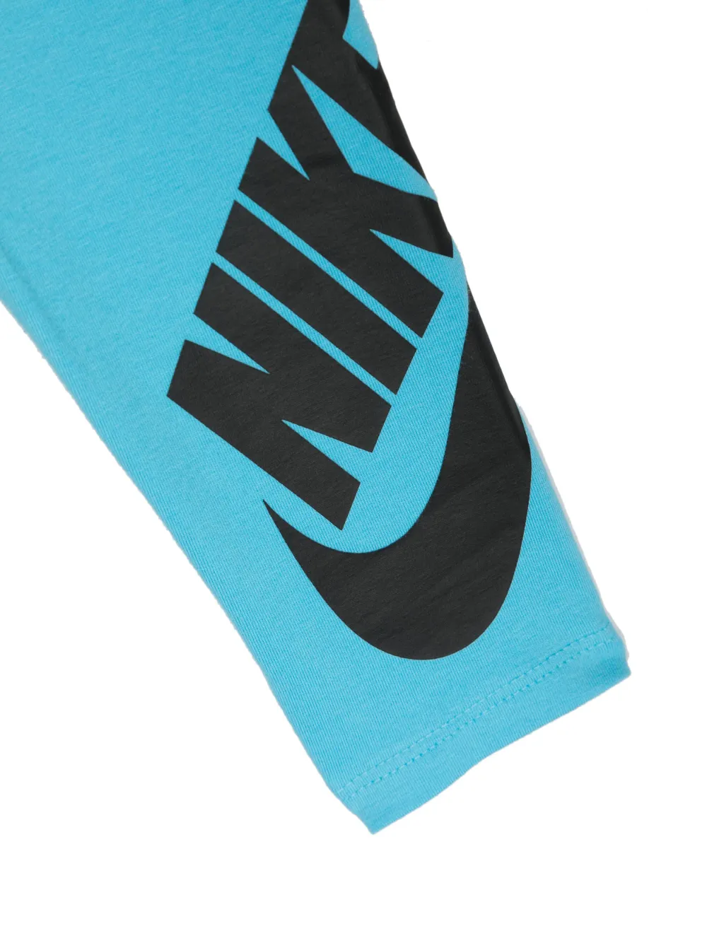 Nike Kids Legging met logoprint Blauw