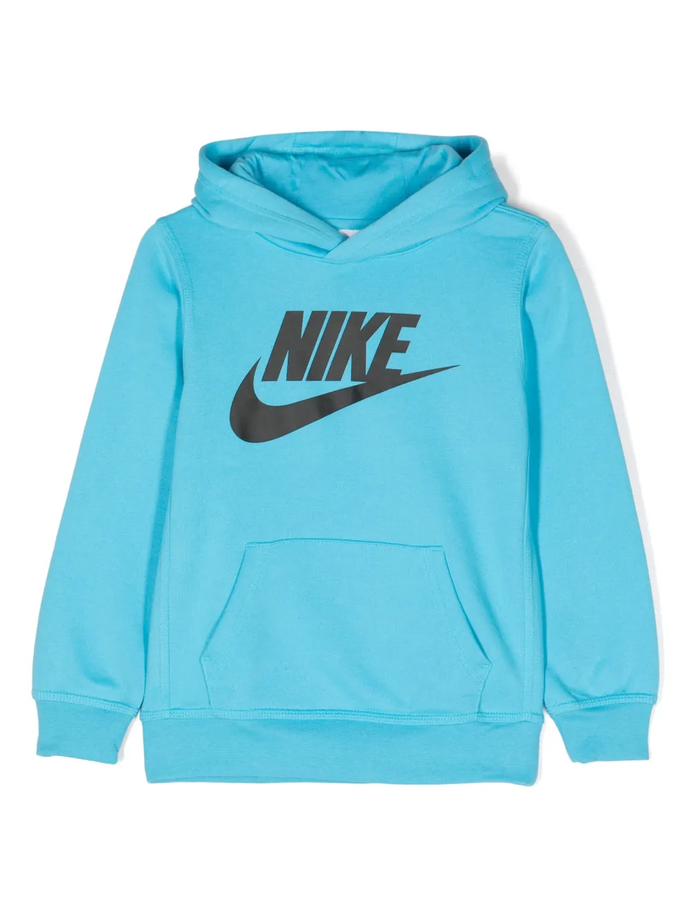 Nike Kids Hoodie met logoprint Blauw