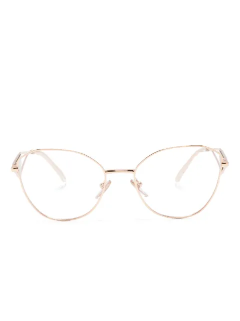 Prada Eyewear triangle-logo glasses