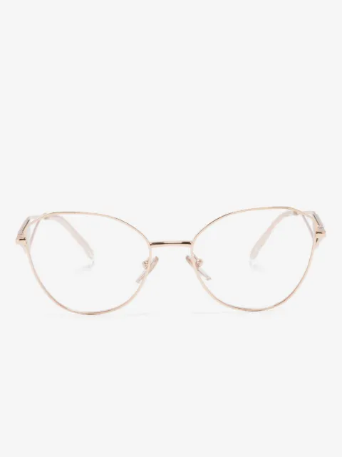 Prada Eyewear triangle-logo glasses