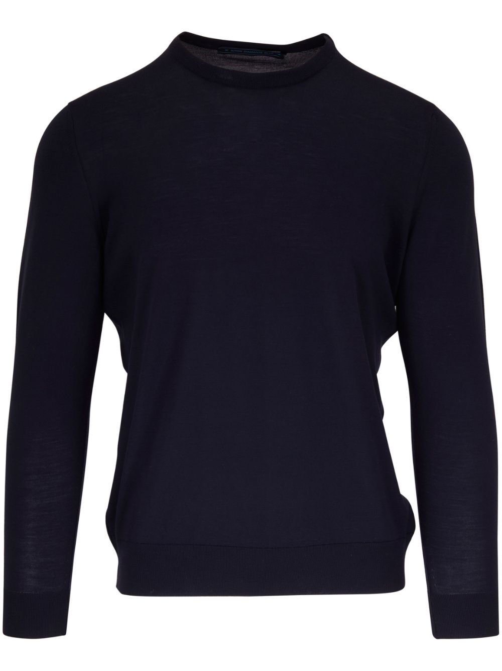 round-neck wool jumper