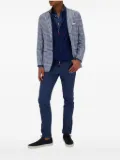 Kiton button-fastening denim shirt - Blue