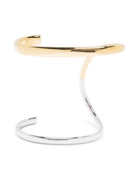 Charlotte Chesnais Surma gold-plated cuff bracelet