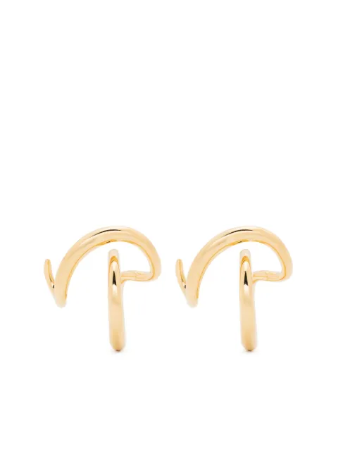 Charlotte Chesnais Hana gold-plated silver earrings