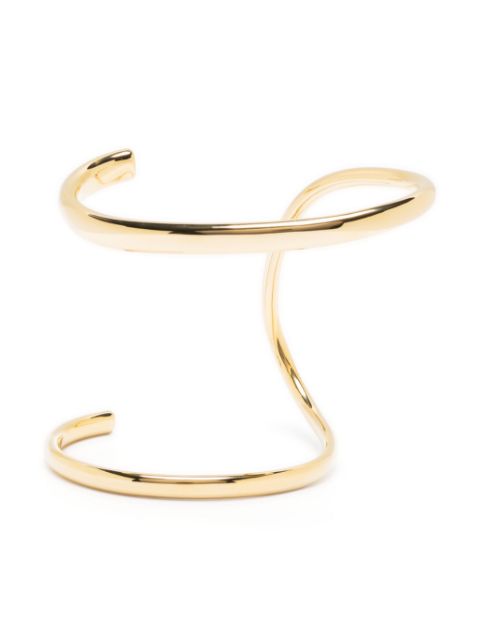 Charlotte Chesnais Surma gold-plated cuff bracelet