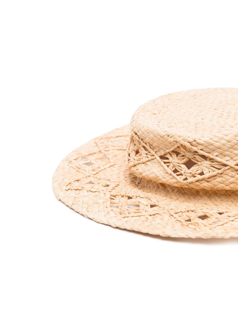 Shop Ruslan Baginskiy Wide-brim Straw Hat In Neutrals