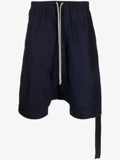 Rick Owens DRKSHDW Rick's Bela cotton shorts