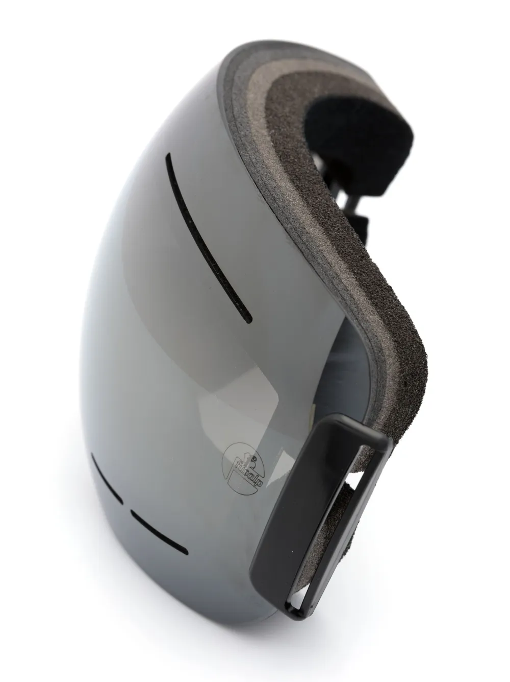 Fusalp Skibril met logoband Zwart