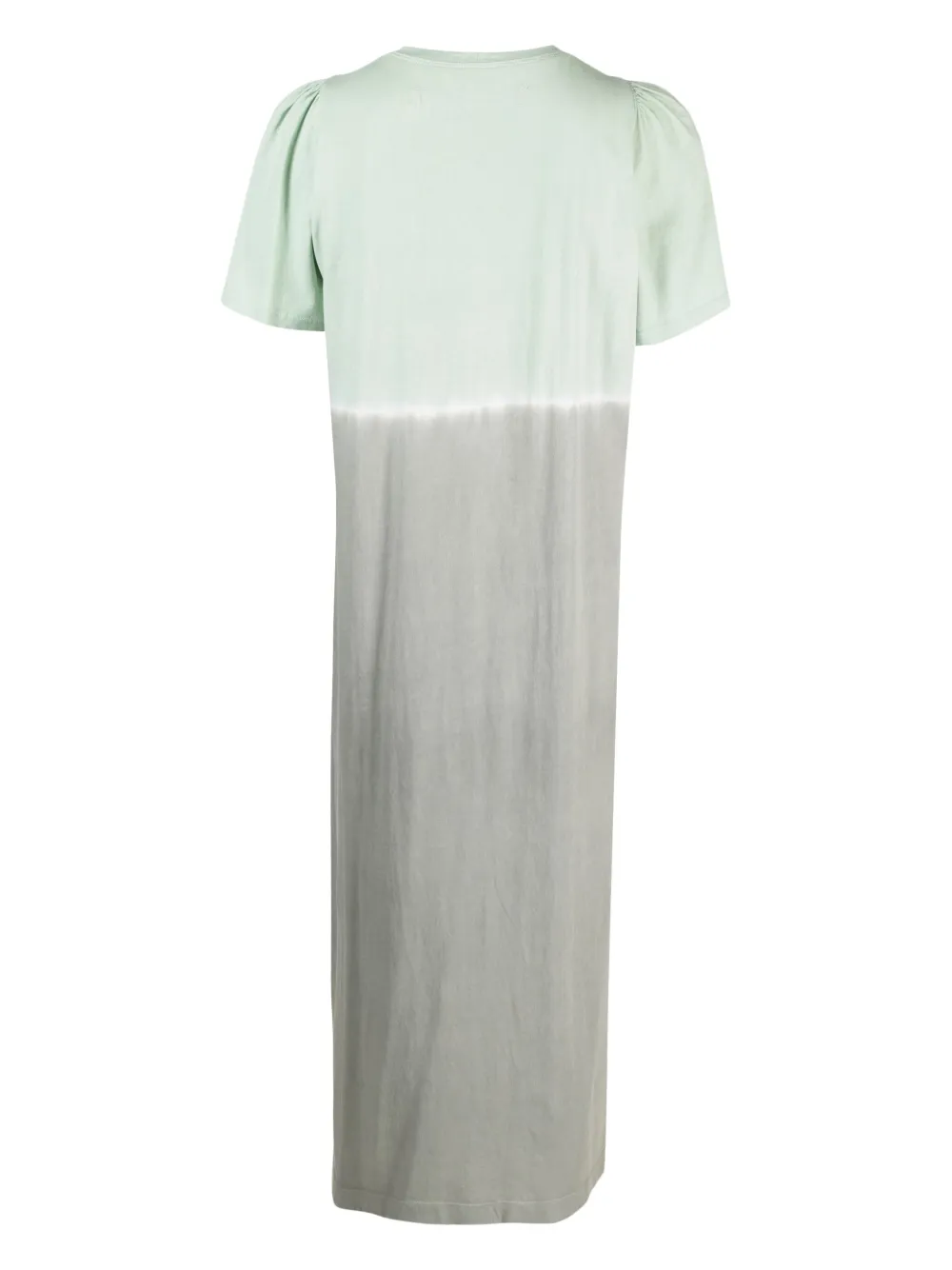 Raquel Allegra T-shirtjurk met tie-dye print - Groen