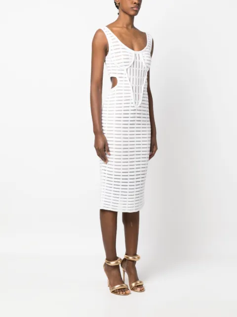 Genny cut-out corded midi dress 74AAF821CMC05 - 2