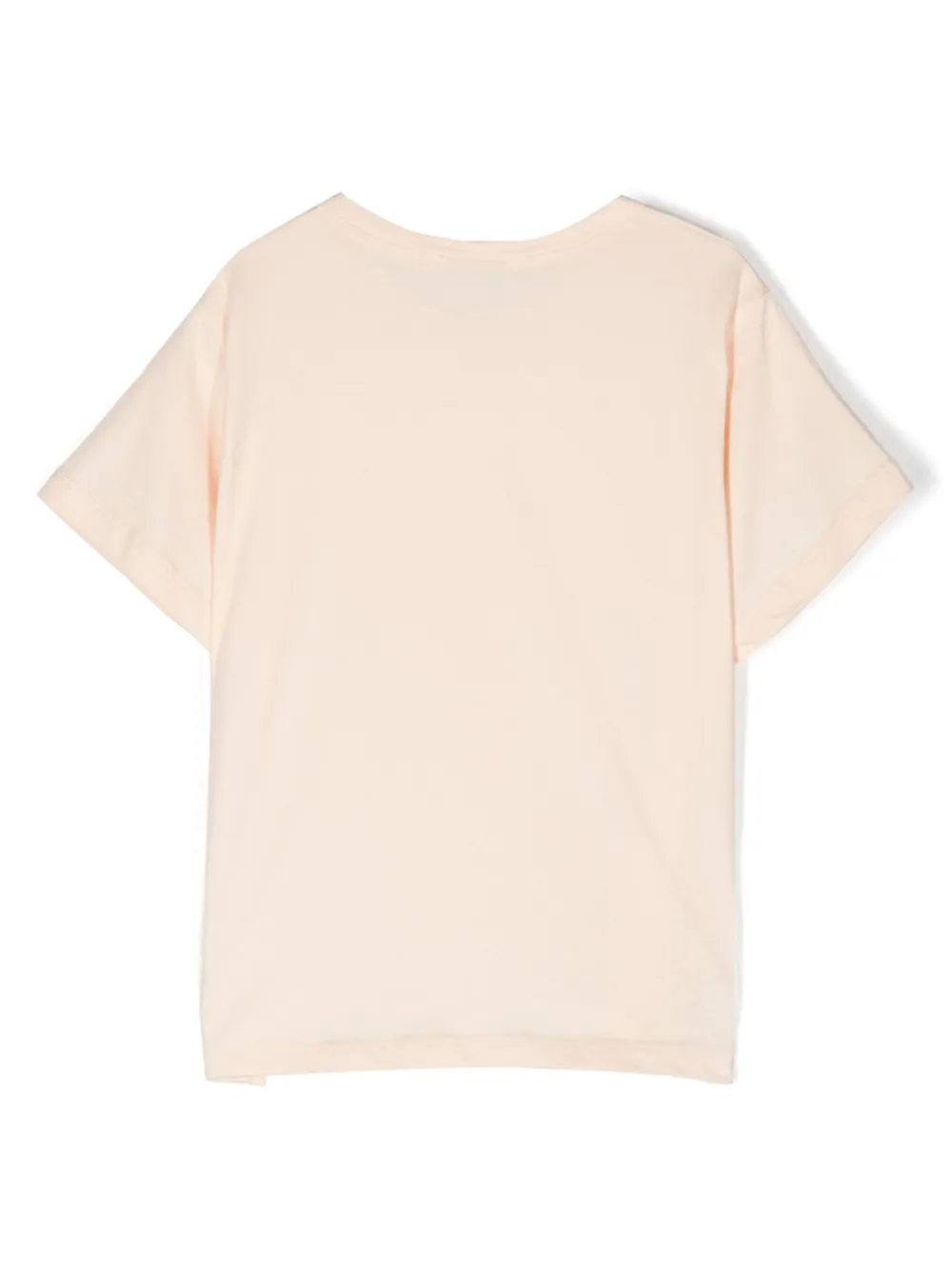 THE NEW SOCIETY logo-print crew-neck T-shirt - Beige
