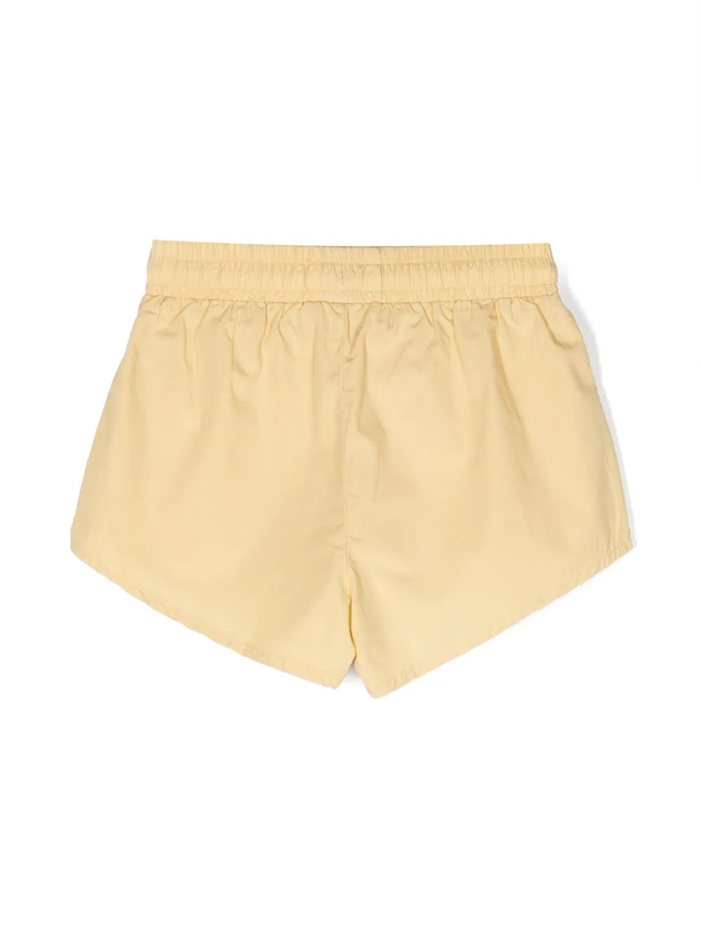 THE NEW SOCIETY drawstring cotton shorts - Geel