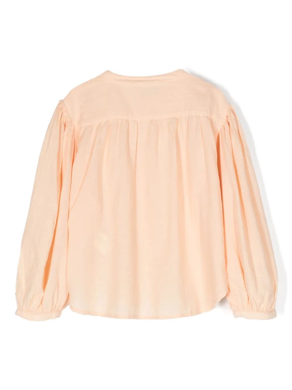THE NEW SOCIETY Olivia split-neck blouse - Beige