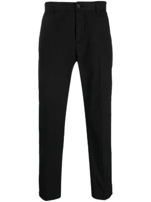 OAMC ベルテッド クロップドパンツ | ブラック | FARFETCH JP