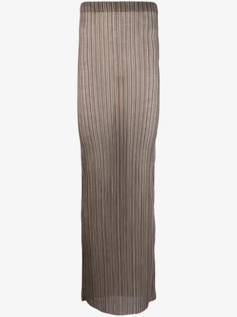 Ludovic de Saint Sernin striped maxi skirt