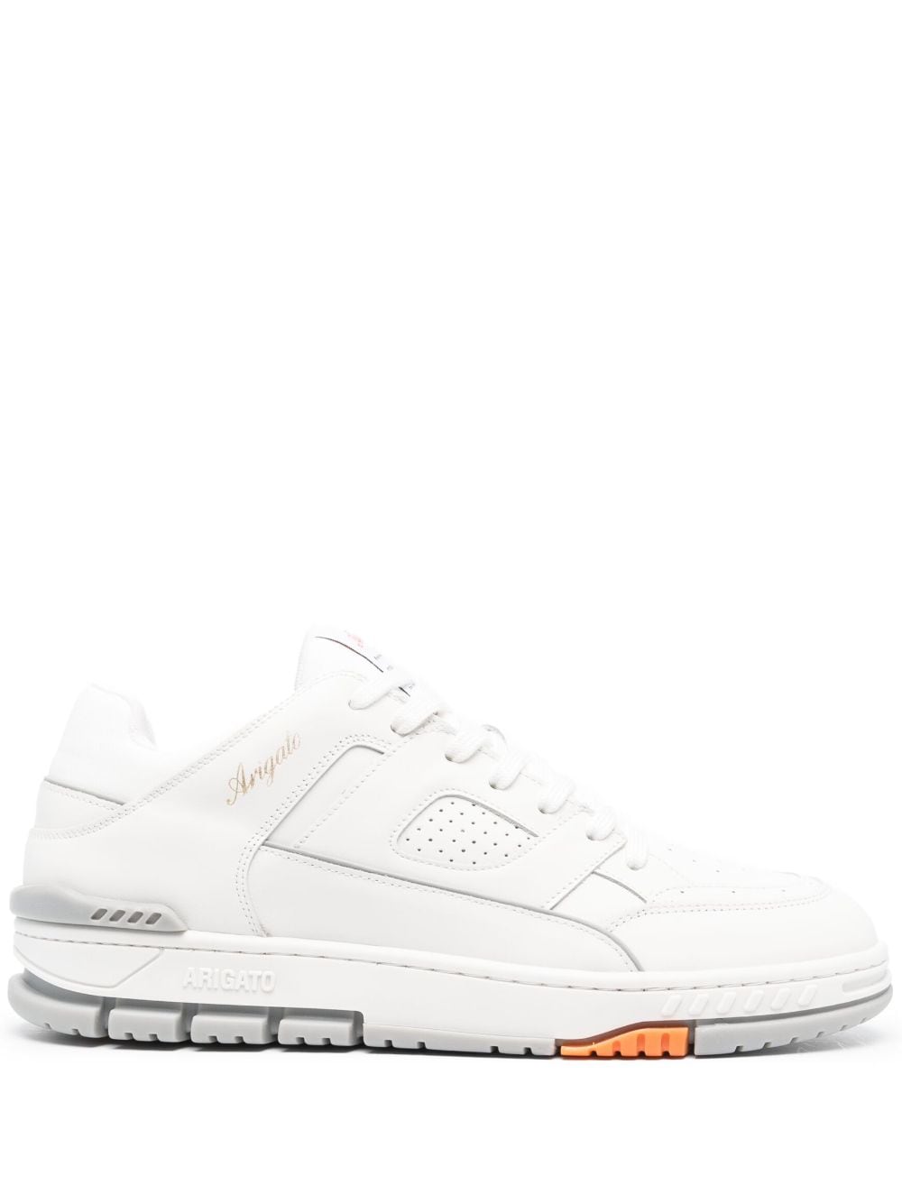 Shop Axel Arigato Area Lo Leather Sneakers In White