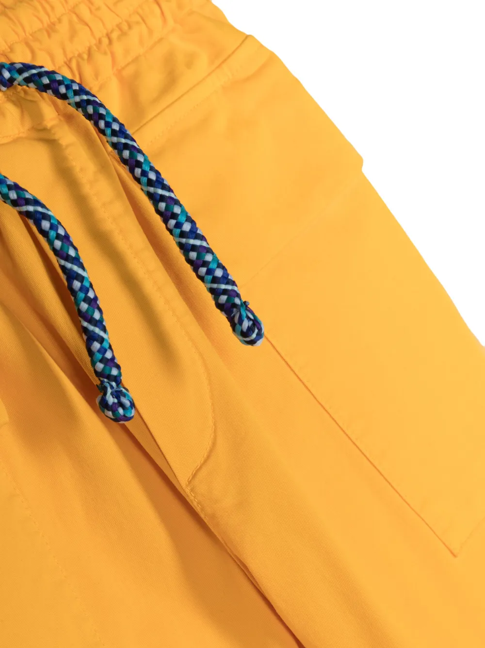 超大款翻盖口袋长裤