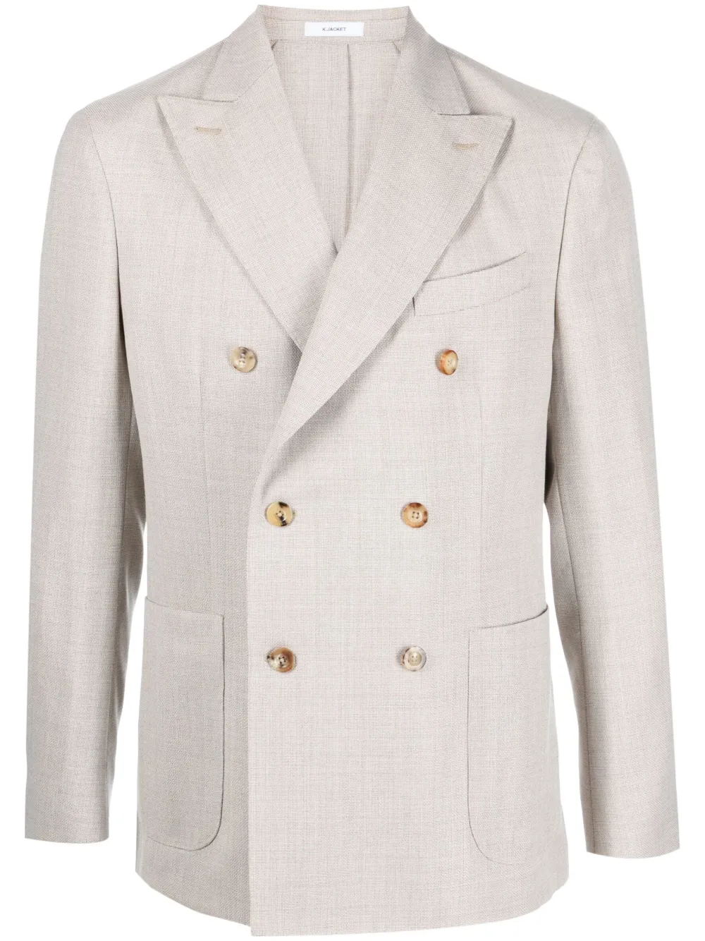 Boglioli double-breasted wool blazer