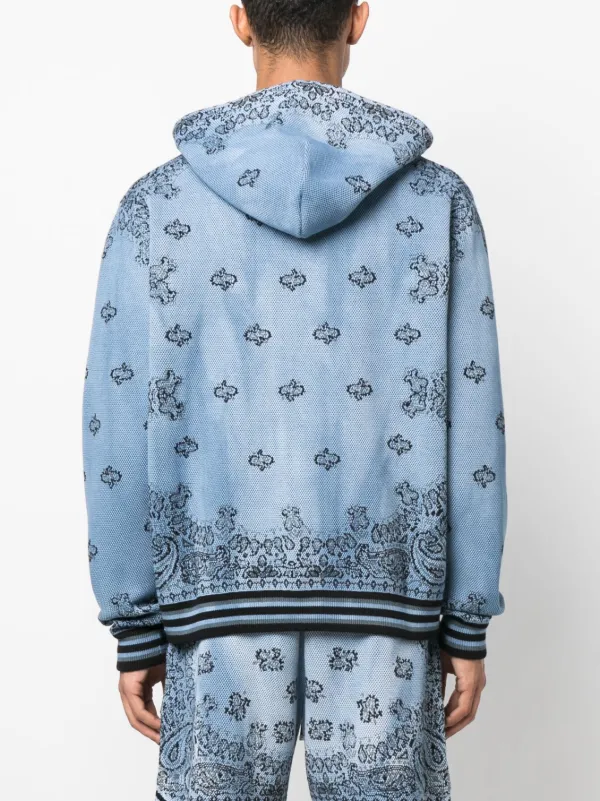 AMIRI Bandana Basketball Hoodie - Farfetch