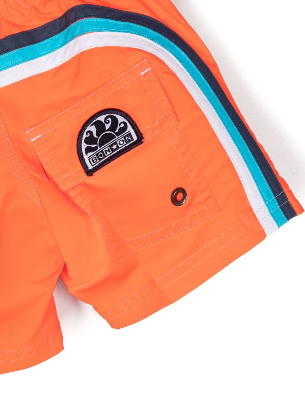 Shop Bonton Graphic-print Swim Shorts In Orange