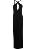 Mônot cut-out maxi dress - Black