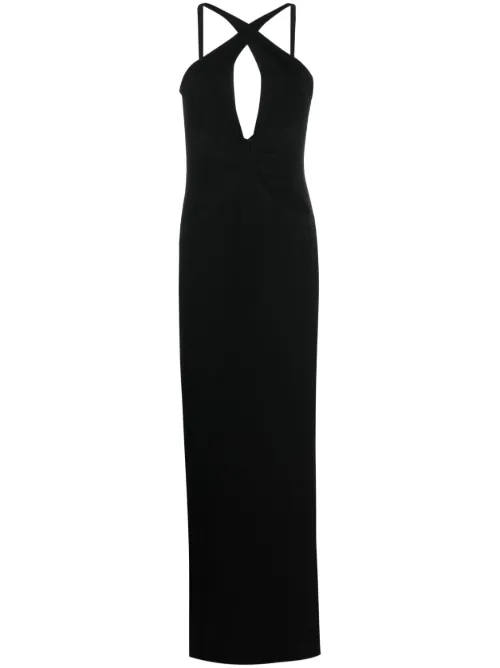 Robe longue à découpes - Mônot - Modalova