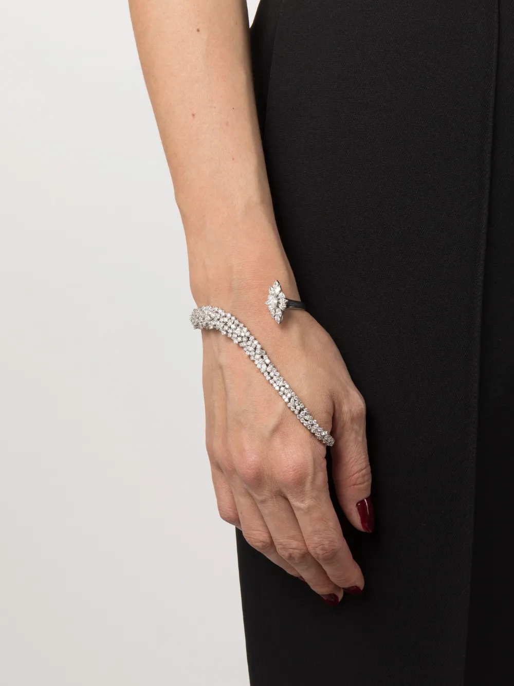 Yeprem 18kt white gold diamond bracelet | Image 2