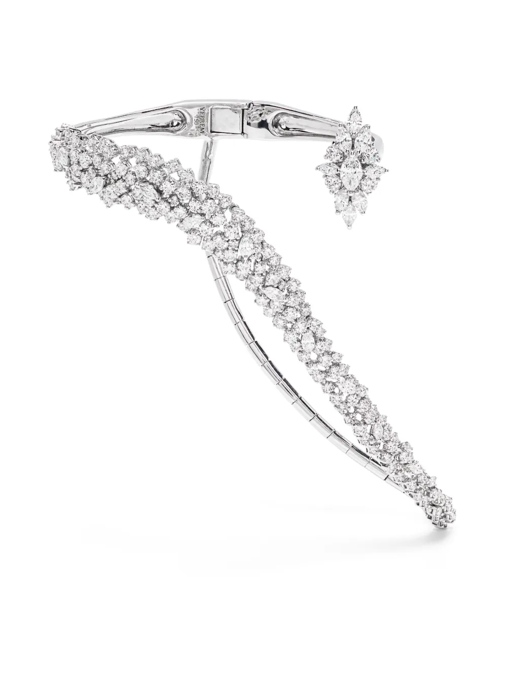 Yeprem 18kt white gold diamond bracelet | Silver | Image 1