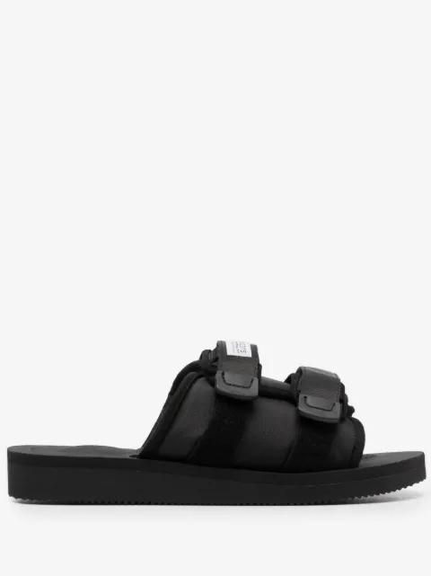 Suicoke flip flops con cierre autoadherente y parche del logo