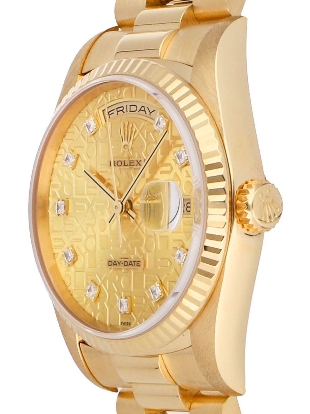 Rolex 2012 pre-owned Day-Date horloge - Goud