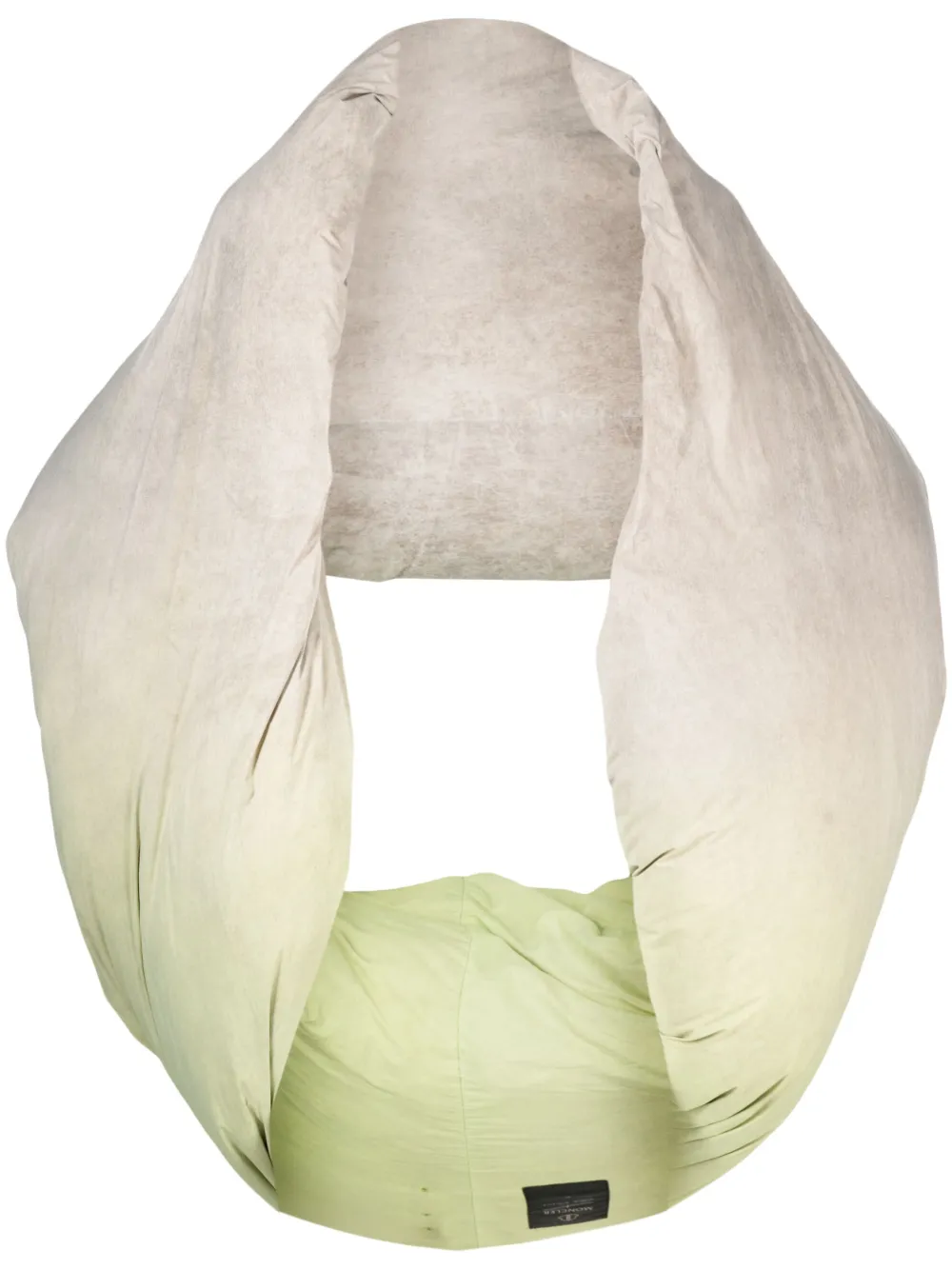 Moncler + Rick Owens Donut ombré puffer jacket - Neutrals