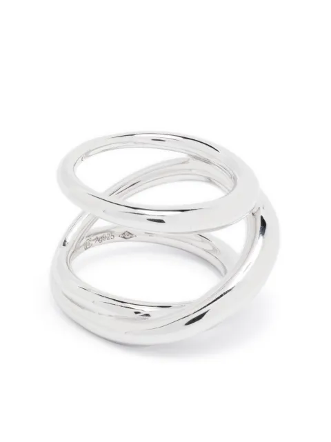 Charlotte Chesnais Triplet polished-finish ring